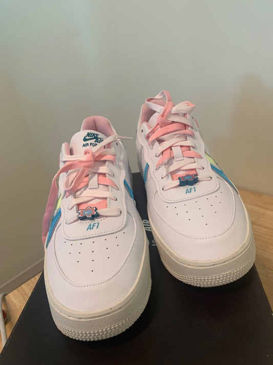 Nike Air Force 1 White Platform Women's size 12