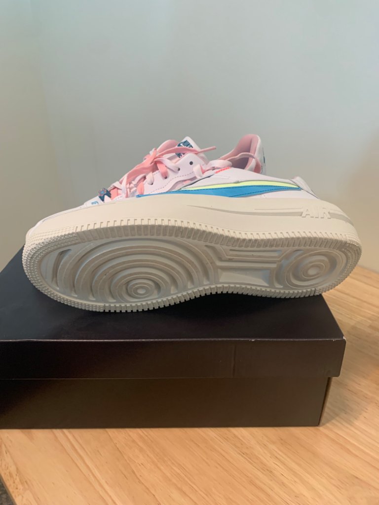 Nike Air Force 1 White Platform Women's size 12