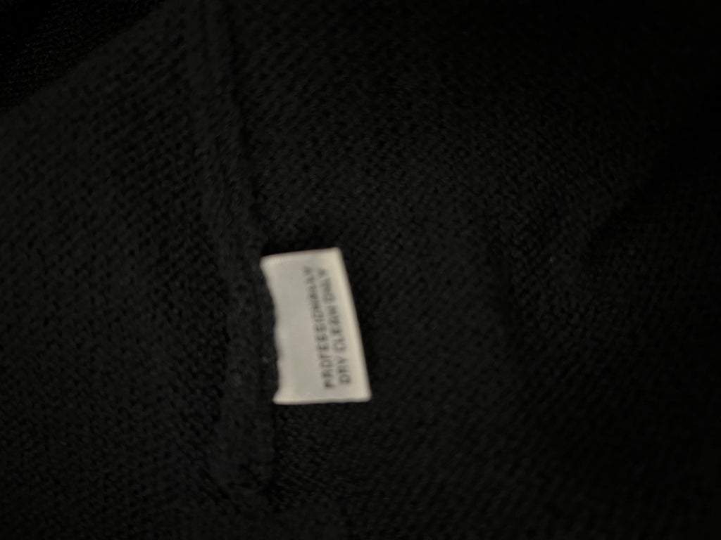 St. John Basics Black Knit Shell Size Large