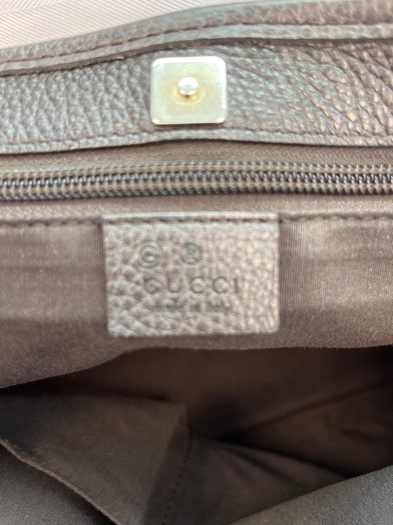 Gucci Brown Monogram Tote