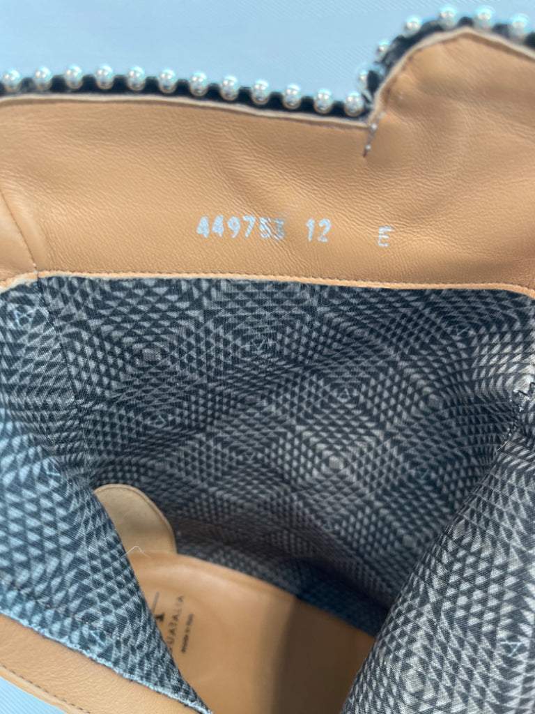 Aquatalia Cream Leather Boots Size 12