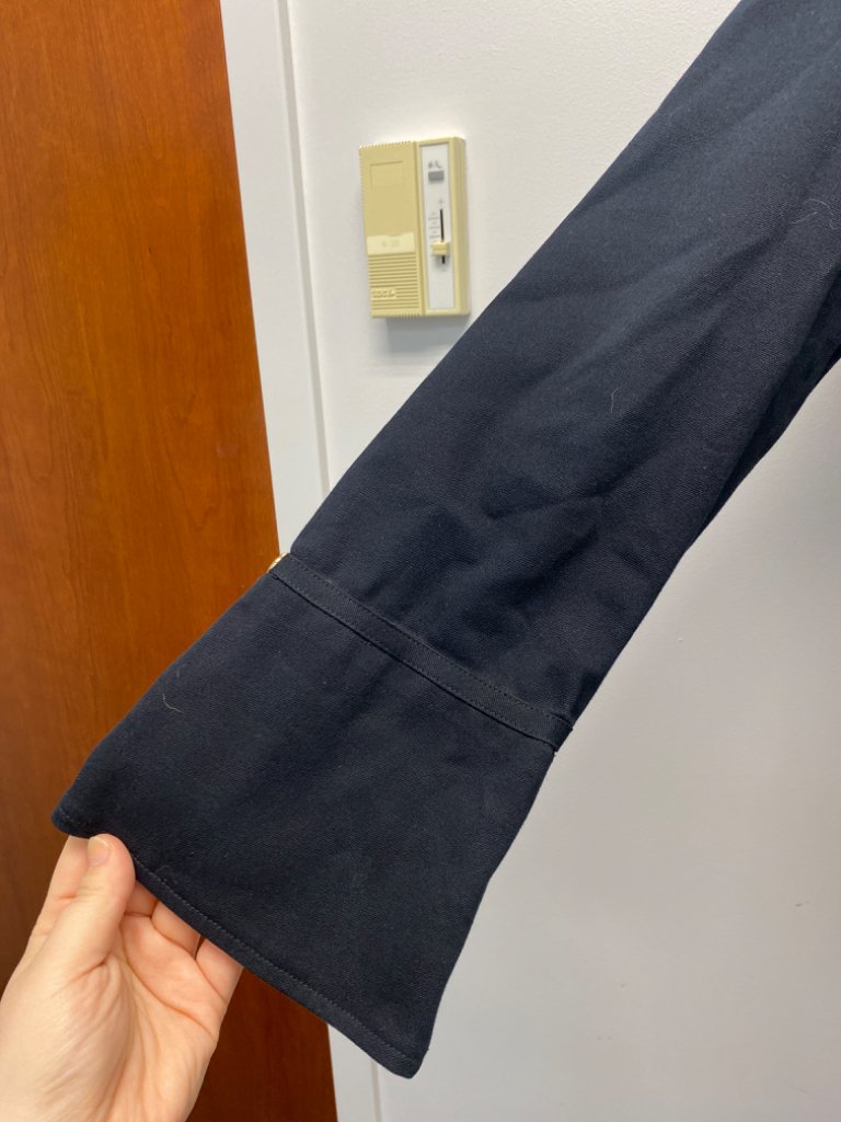 St. John Sport XL Black Jean Jacket