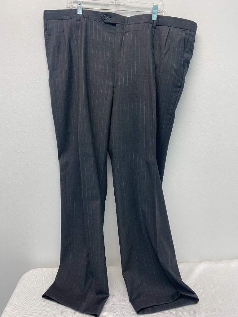 Hart Schaffner Marx 50L Jacket and 46 Waist Dark Gray Suit