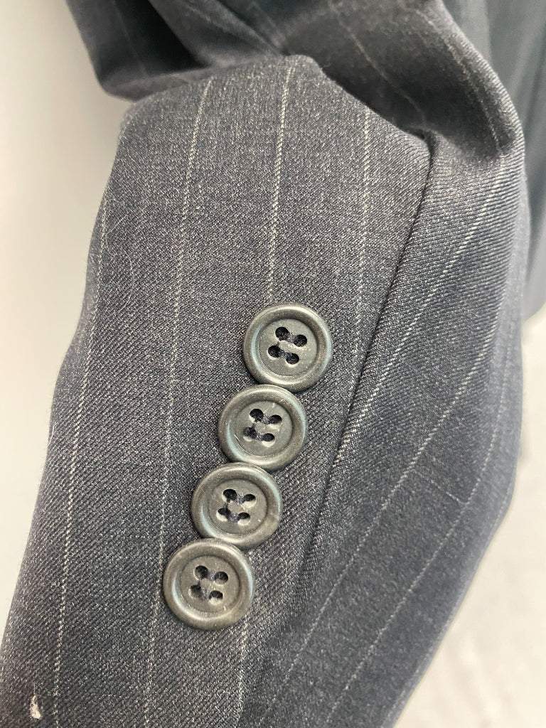 Hart Schaffner Marx 50L Jacket and 46 Waist Dark Gray Suit