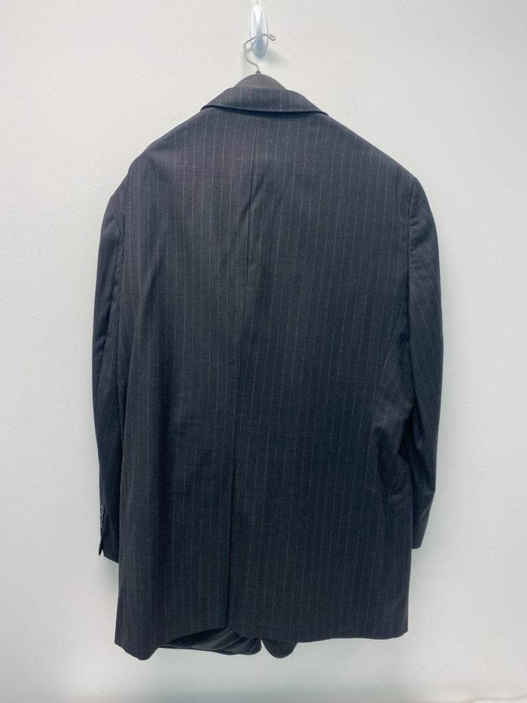 Hart Schaffner Marx 50L Jacket and 46 Waist Dark Gray Suit