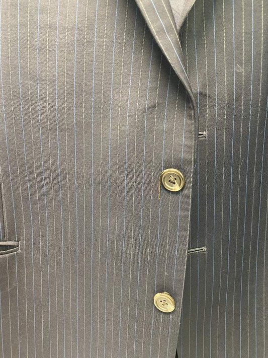 Ralph Lauren 50L Sports Coat and 46 Waist Navy Blue Suit