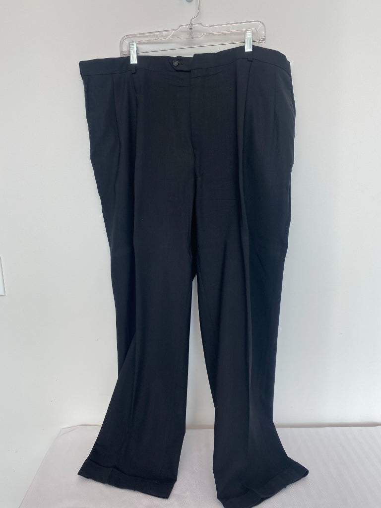 Pronto Uomo Black 50L Jacket and 46 Waist Pant Suit