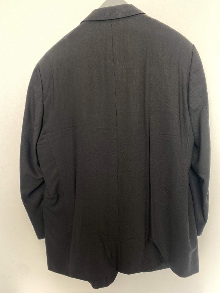 Pronto Uomo Black 50L Jacket and 46 Waist Pant Suit