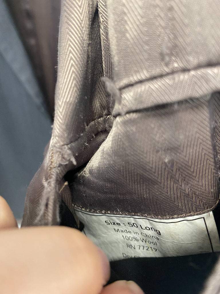 Joseph and Feiss 50L Jacket And 46 Waist Gray Suit