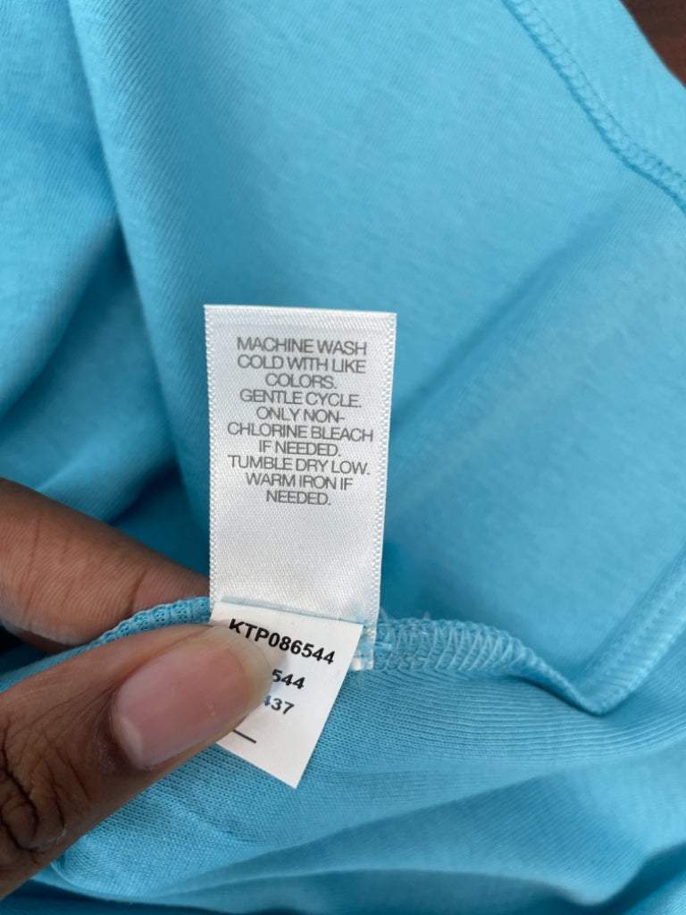 J.Jill Size 3X Cotton Blue T-Shirt