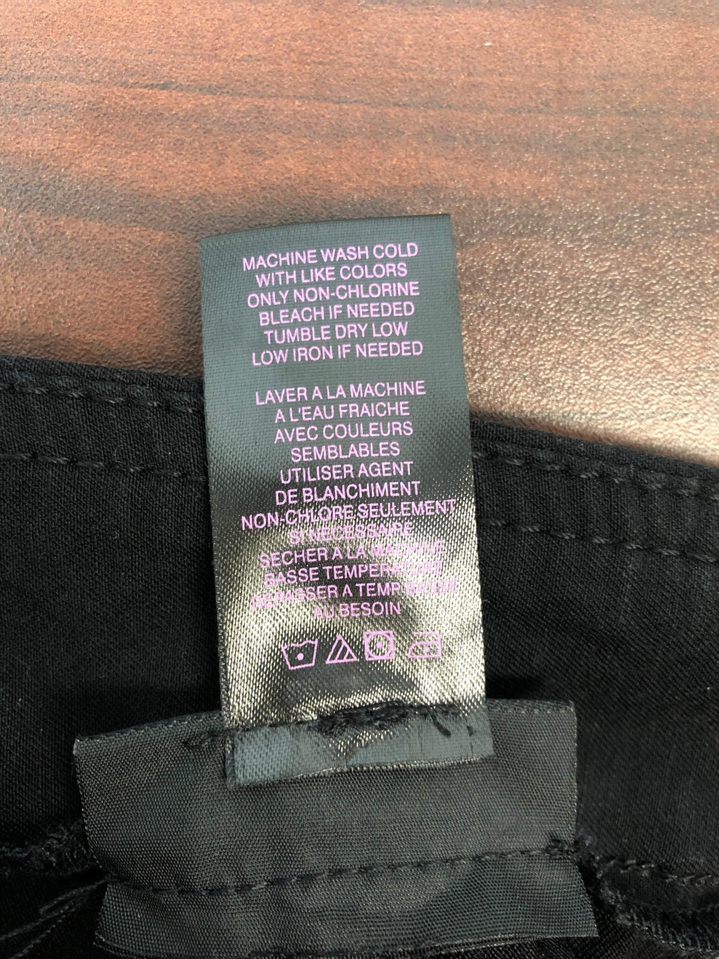 Slim-Sation Size 18 Black Rayon Blend Golf Capri Pants