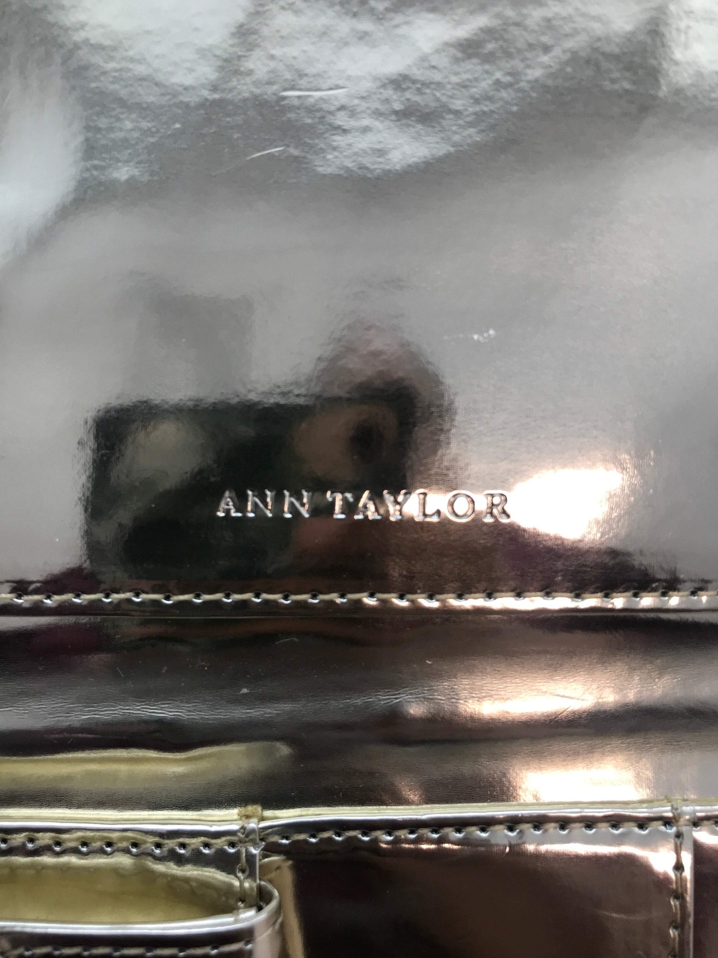Ann Taylor Small Pink Abstract Clutch