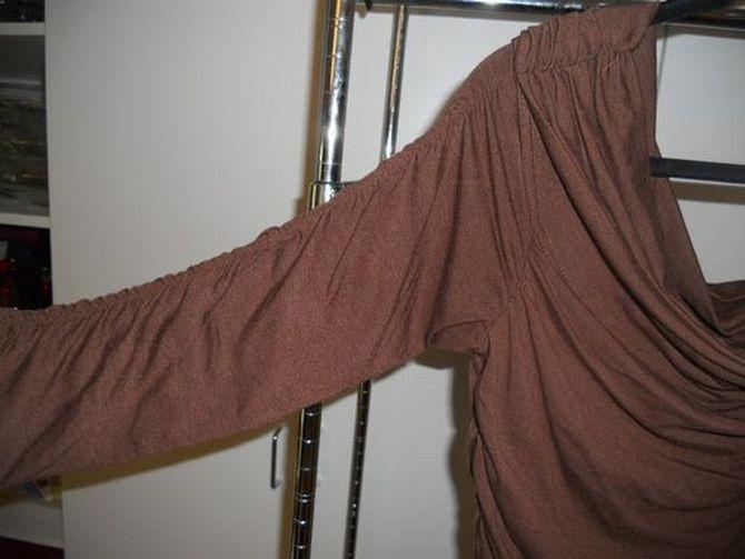 Melissa Masse Size X-Large Brown Dress