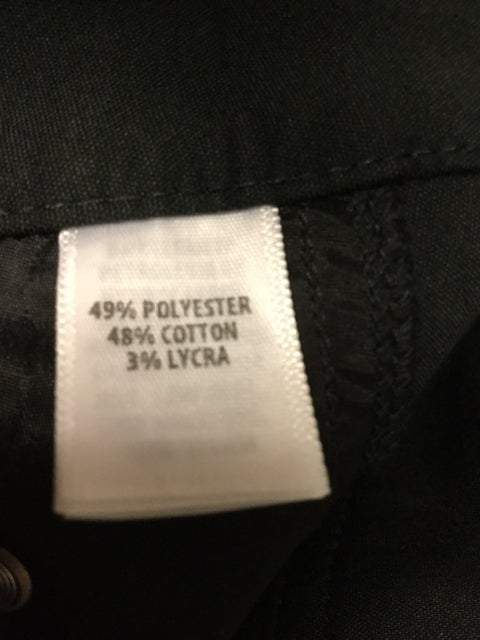 St. John Size 14 Black Trouser Pants NWT