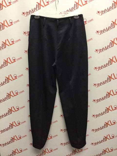 Ellen Tracy Navy Wool Size 16 Dress Pants