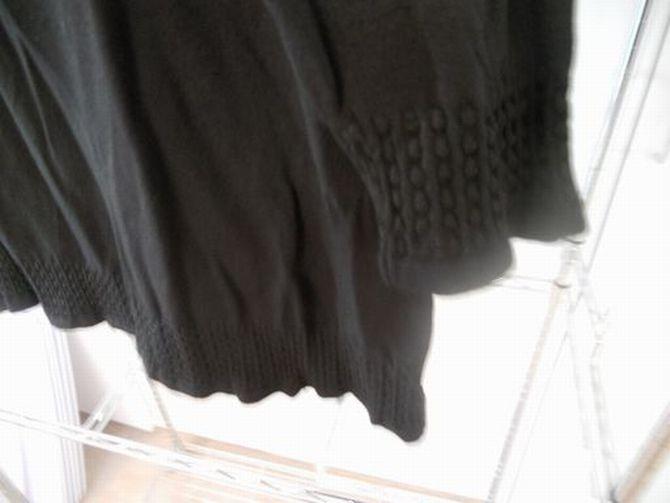 Nordstrom Studio 121 Sweater black knit top XL