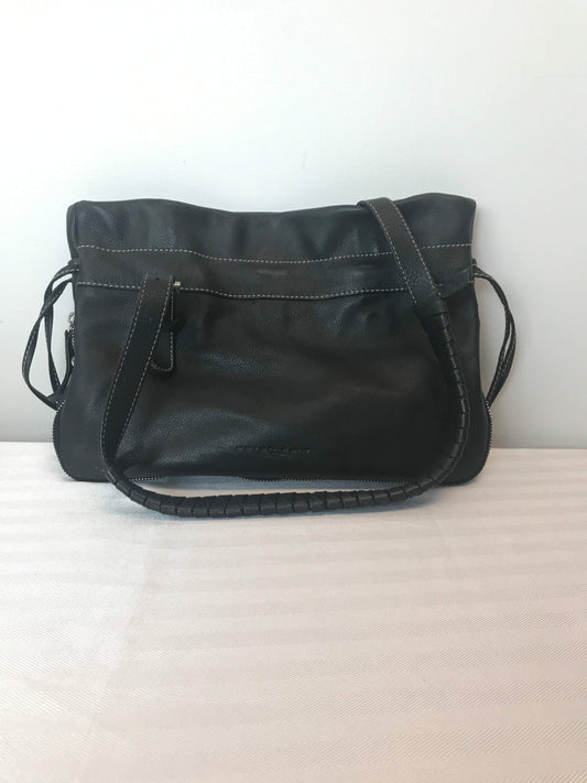 Peter Kent Medium Black Leather Handbag