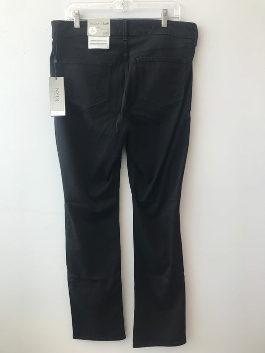 Not Your Daughter's Jeans Size 14W Viscose/Cotton Blend Black Jeans NWT