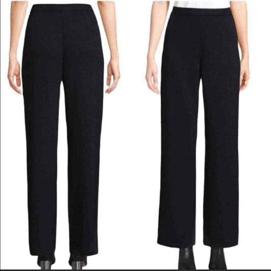 St. John Basics Knit Pants Black Size 16
