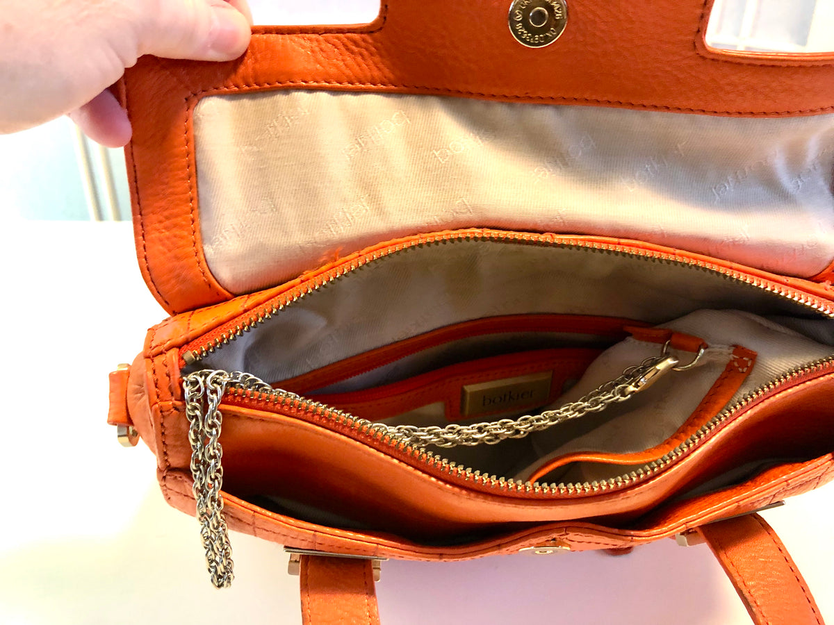 Botkier Orange Leather Purse