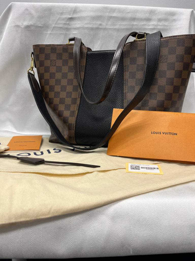 Louis Vuitton Damier Ebene Jersey Black