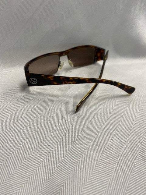 AUTHENTIC Vintage Gucci Brown Tortoise Sunglasses