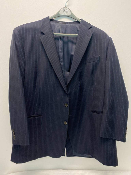 Ralph Lauren 50L Sports Coat and 46 Waist Navy Blue Suit