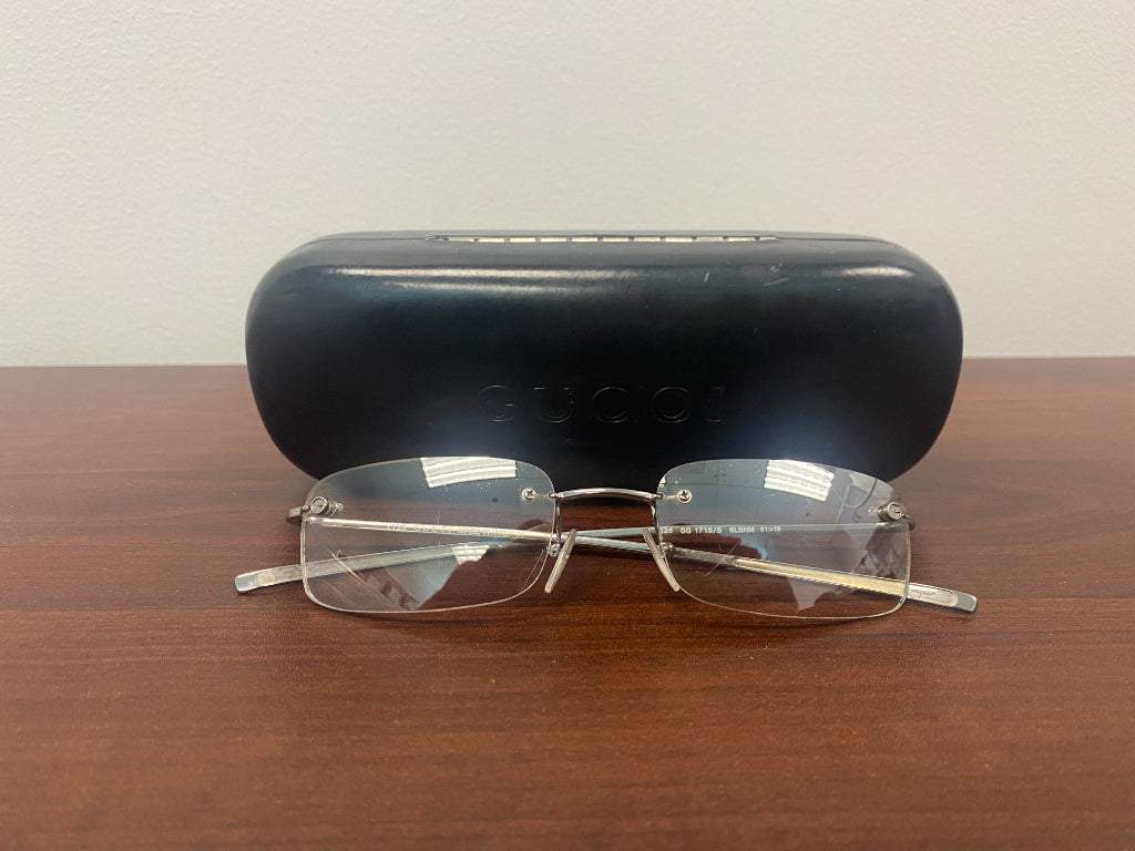 AUTHENTIC Vintage Silver Gucci Sunglasses