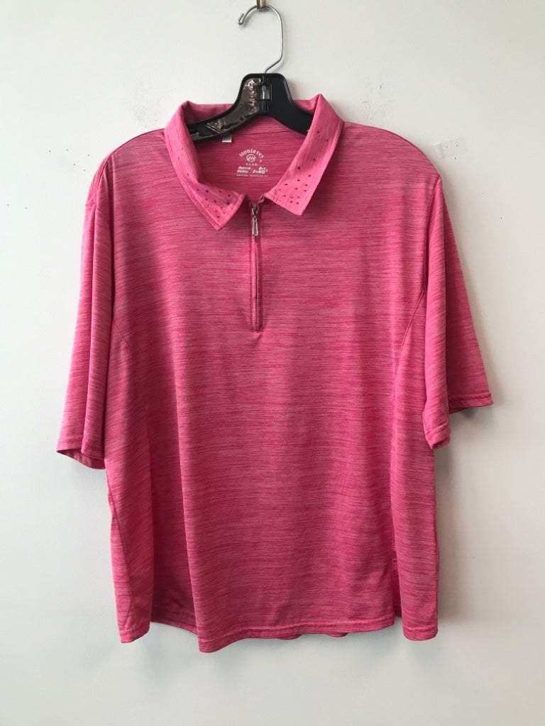 Monterey Club Size 2XL Polyester Blend Polo T-shirt NWT