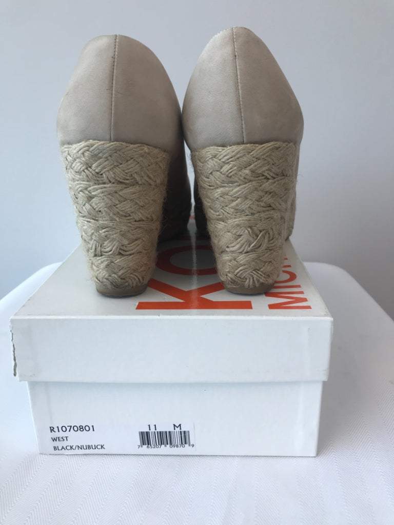 KORS Michael Kors Size 11 Beige Wedges NWT