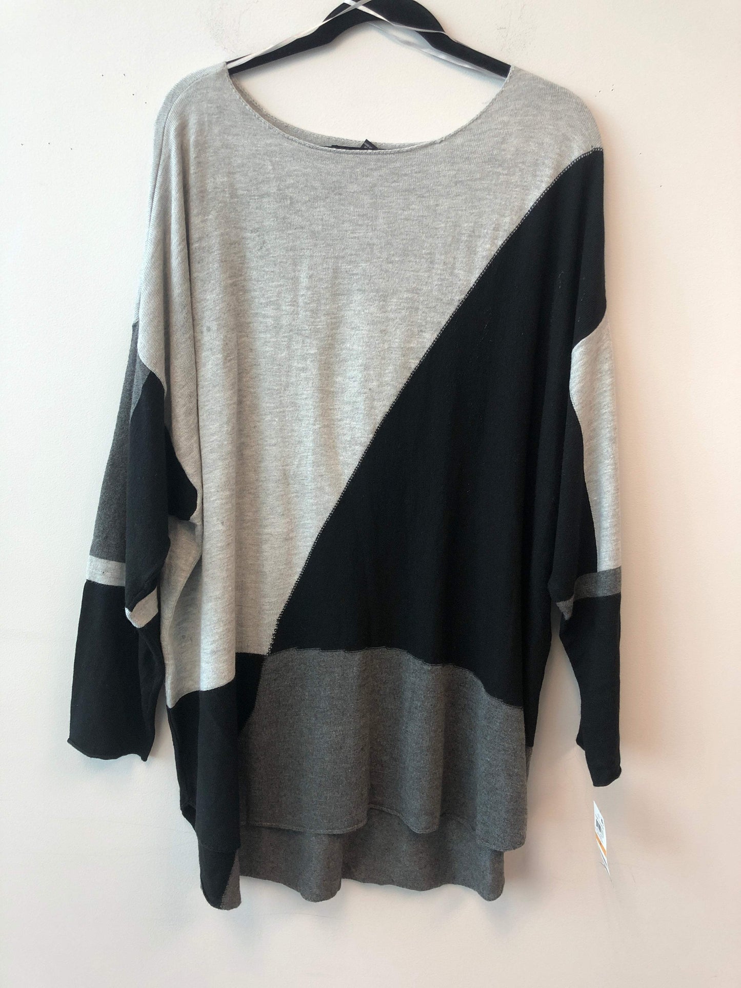 INC 3X Black Acrylic Blend Sweater NWT