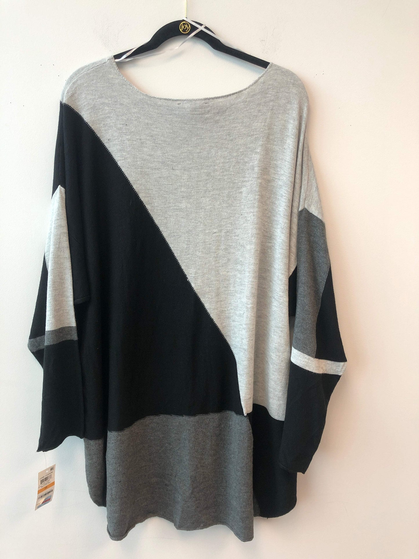 INC 3X Black Acrylic Blend Sweater NWT