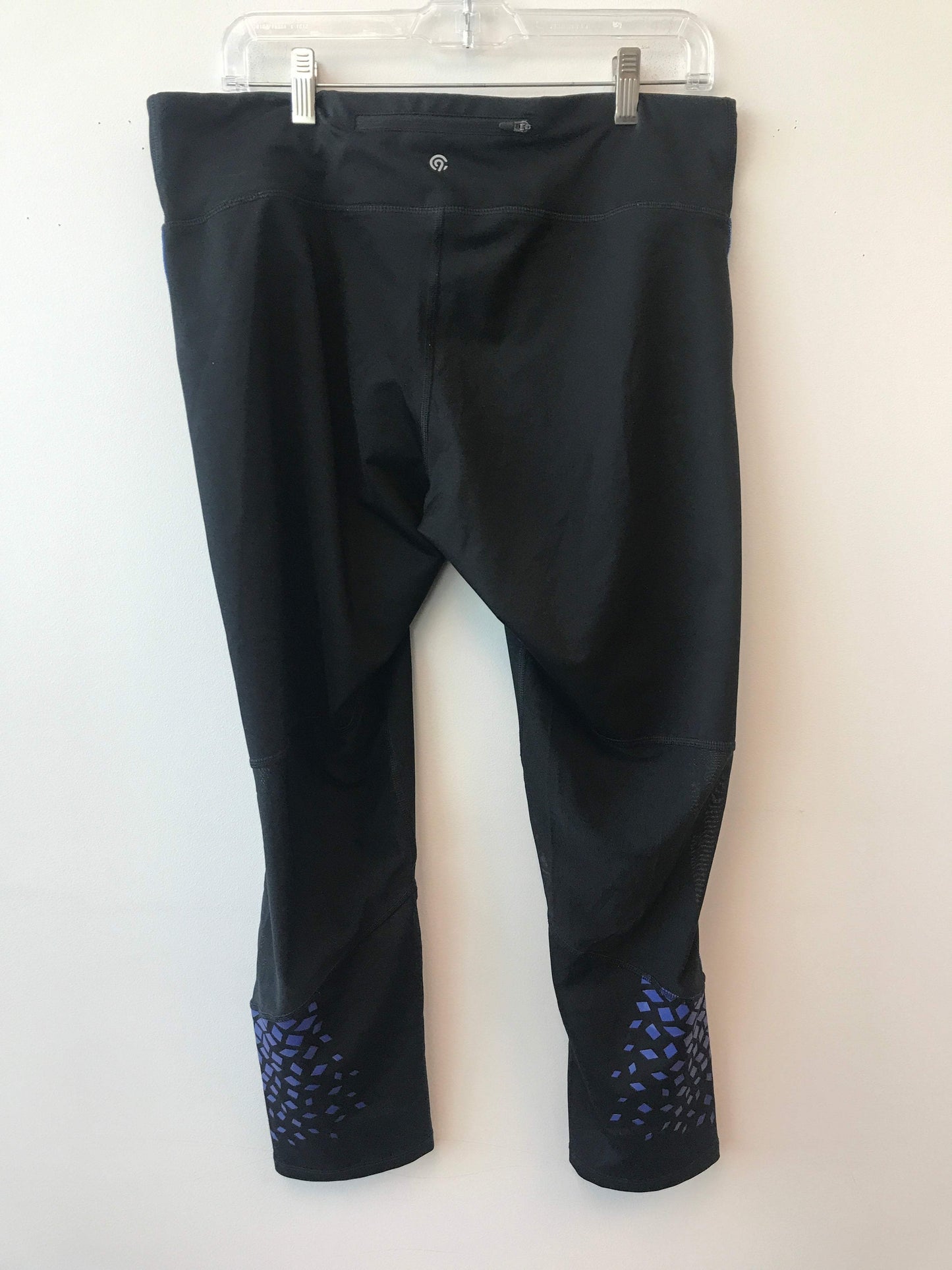 Champion Size 2XL Polyester Blend Black Leggings