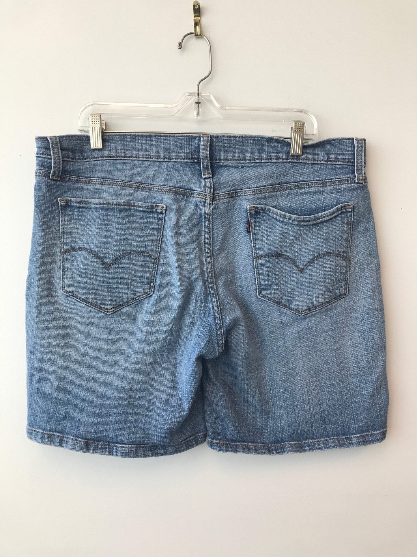 Levi's Size 14 Cotton Blue Jean Shorts