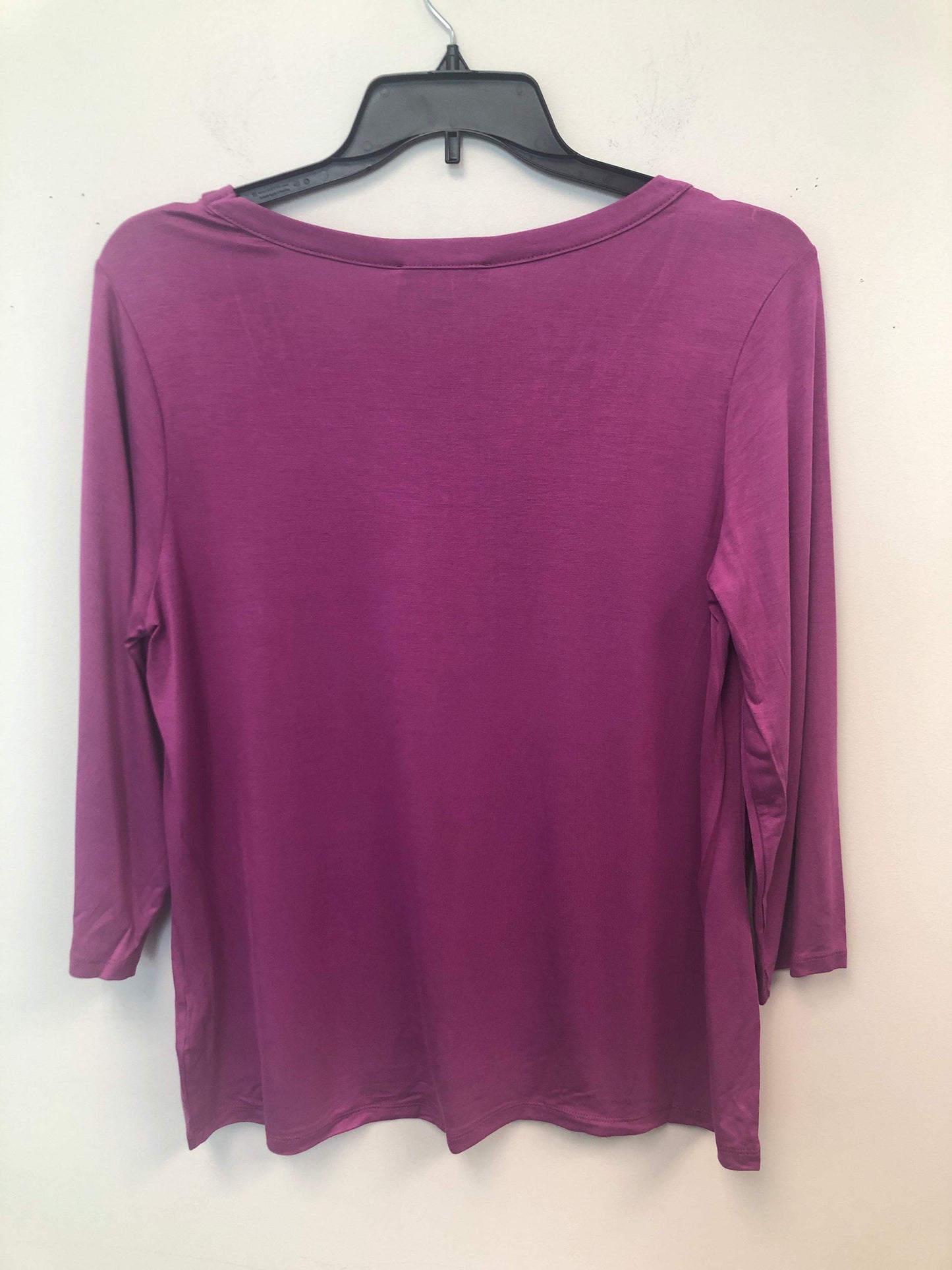 Rebel Wilson Size 1X Purple Rayon Blend Blouse