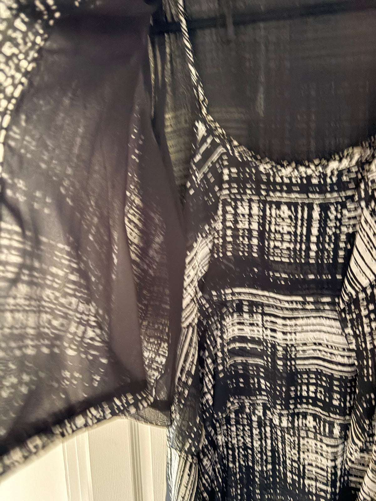 Yoek Black & White Dress & Jacket Plus Size L