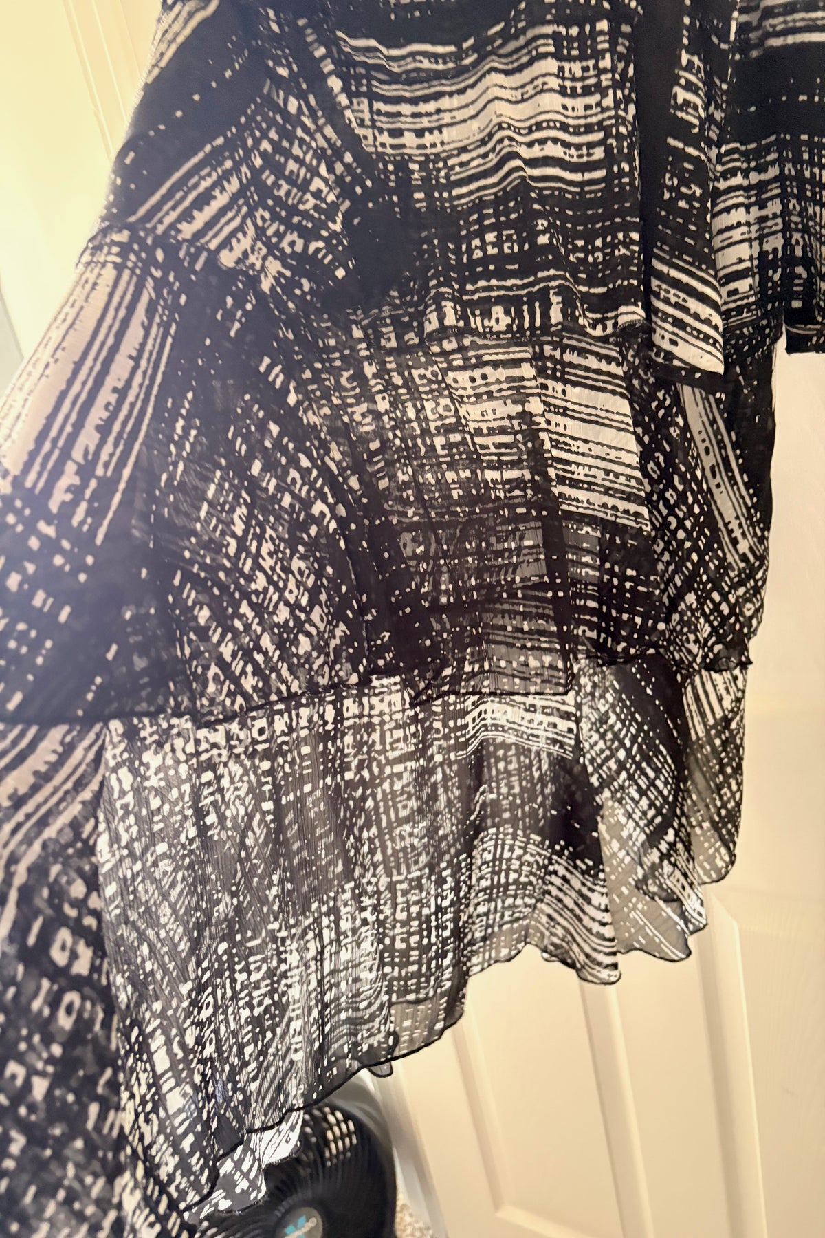 Yoek Black & White Dress & Jacket Plus Size L
