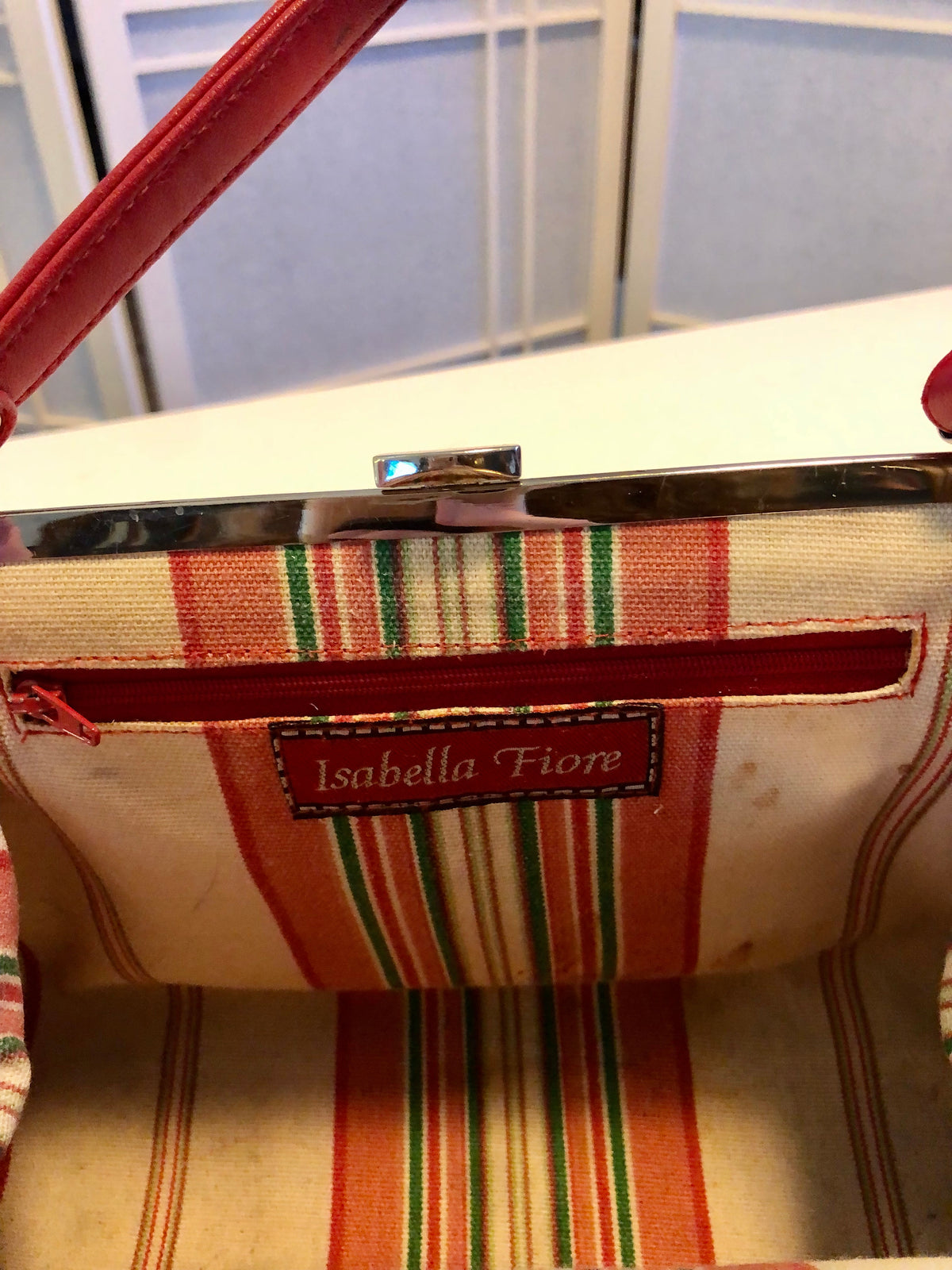 Isabella Fiore Flamenco Dancer Handbag with Beaded Embellishments