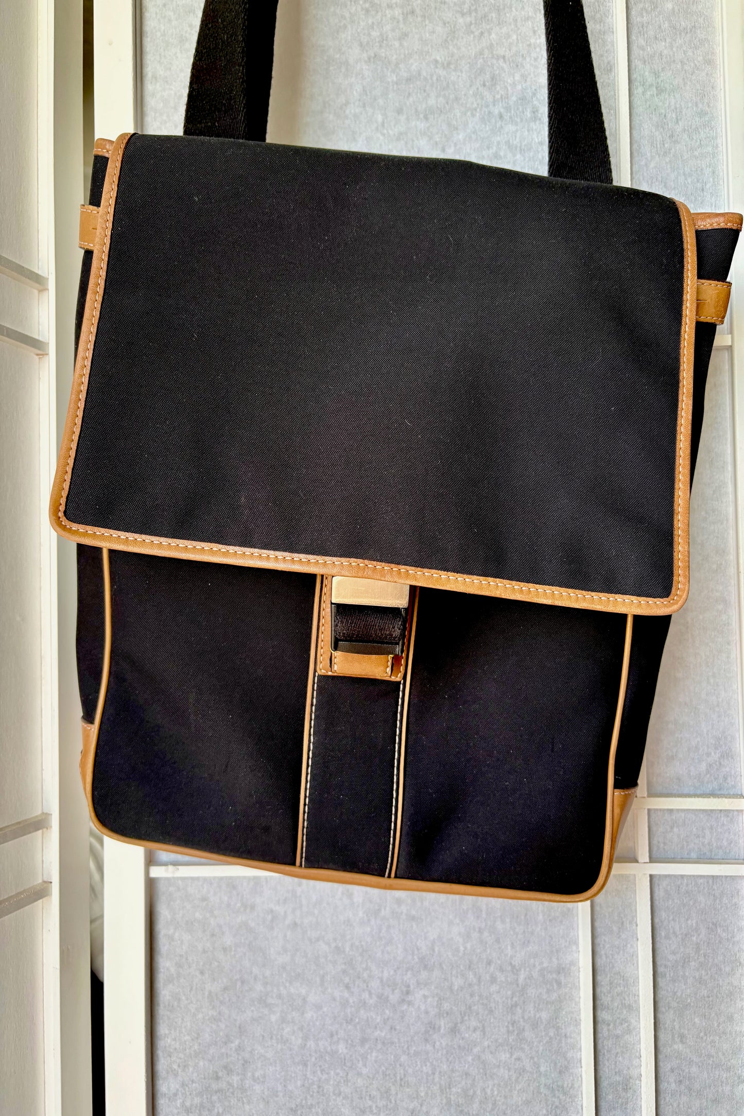 Coach Black Messenger Bag