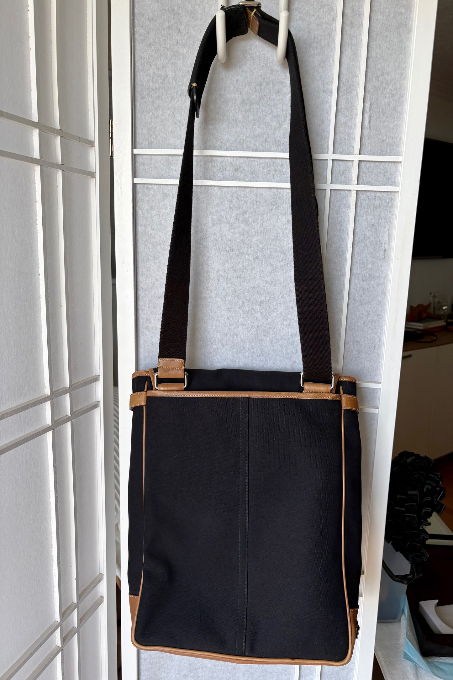 Coach Black Messenger Bag