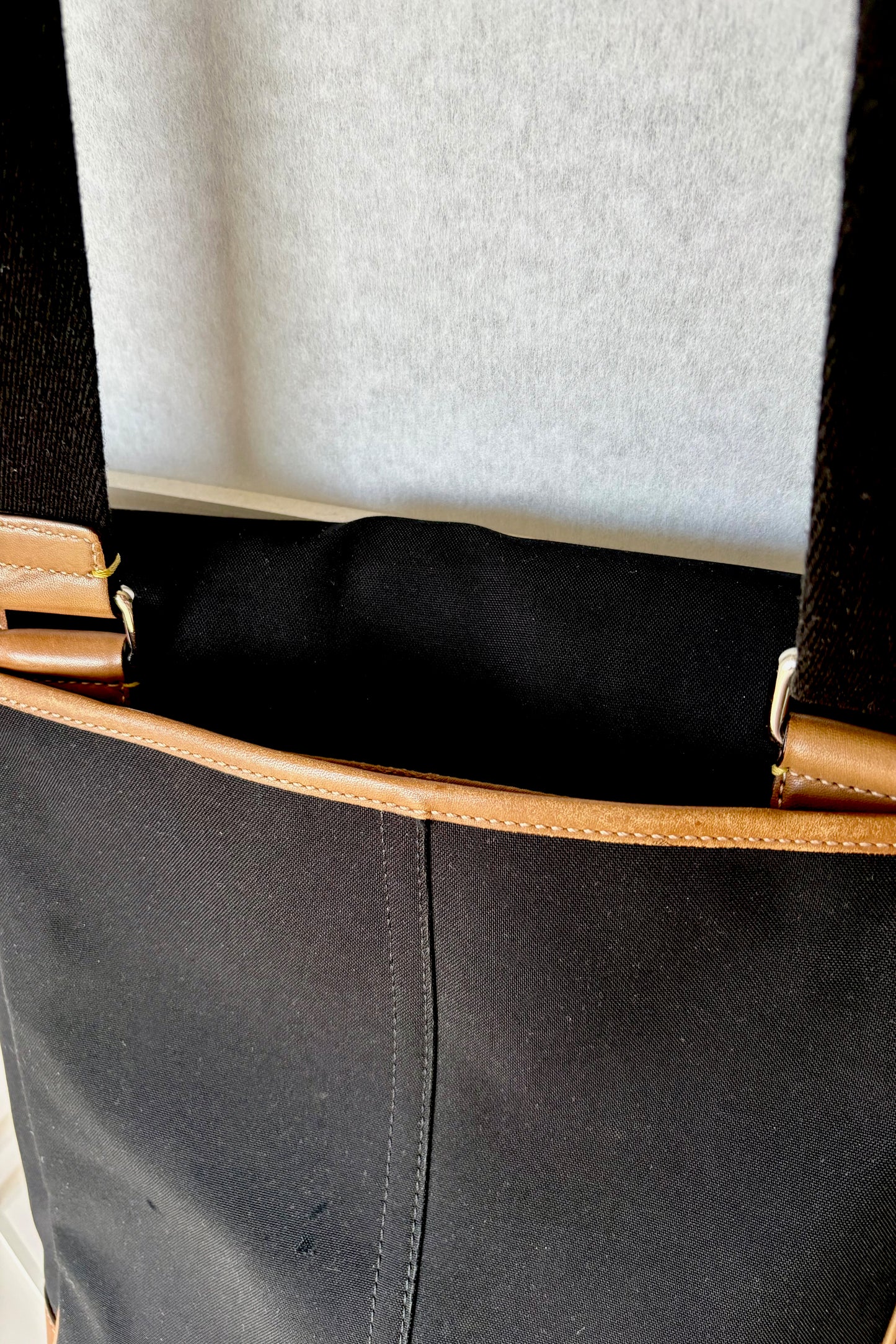 Coach Black Messenger Bag