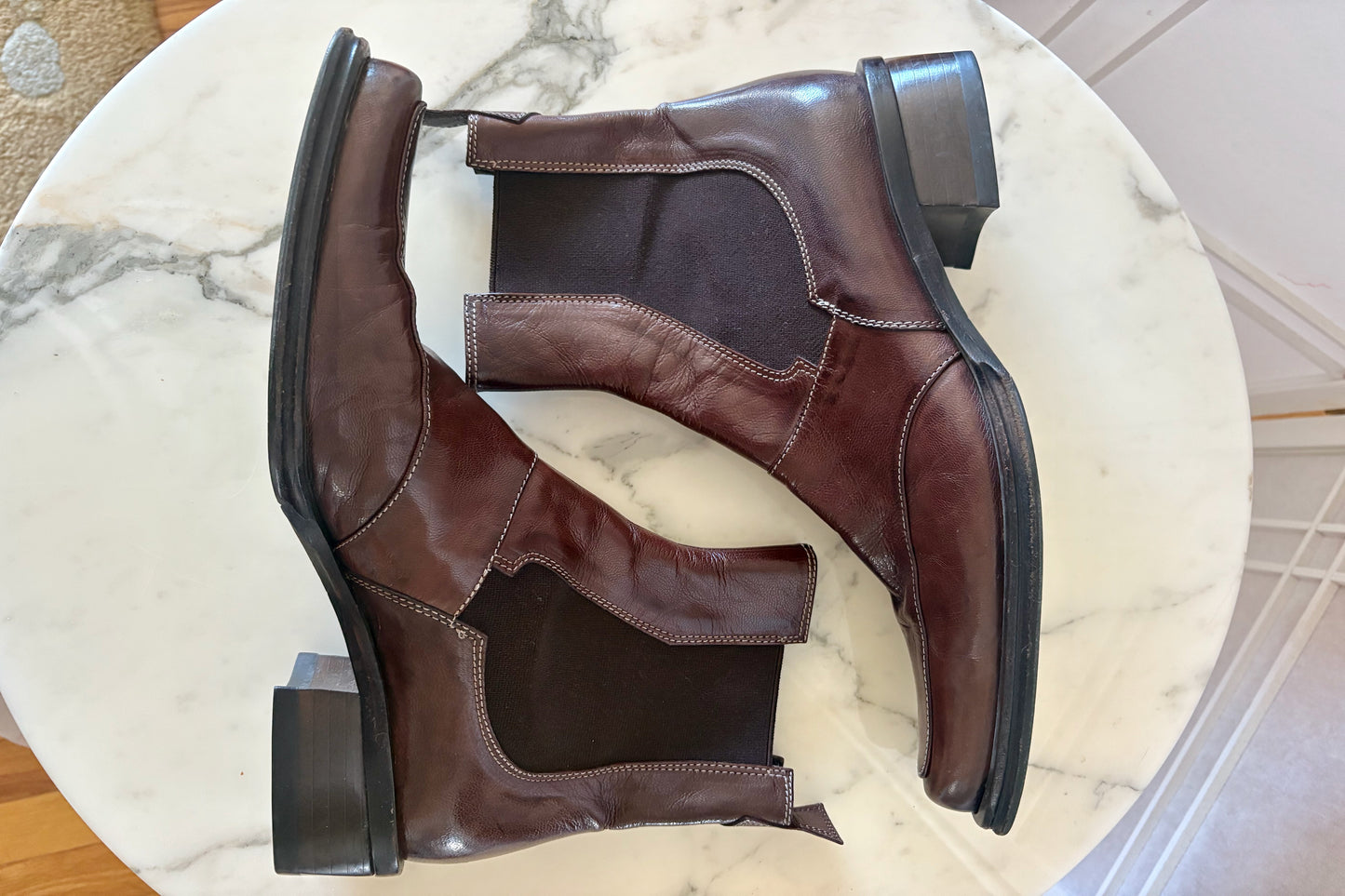 FABI Italian Western Style Ankle Boots Size 40