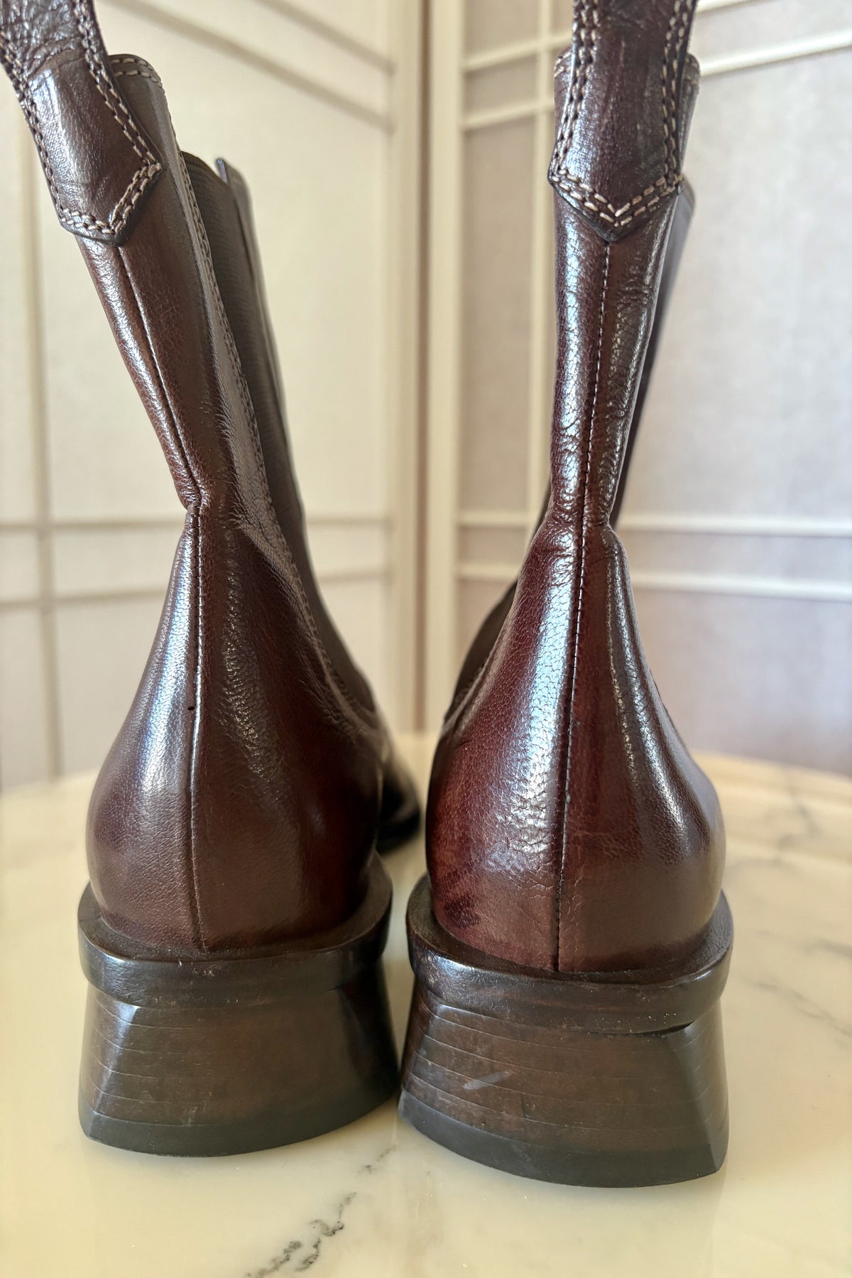 FABI Italian Western Style Ankle Boots Size 40
