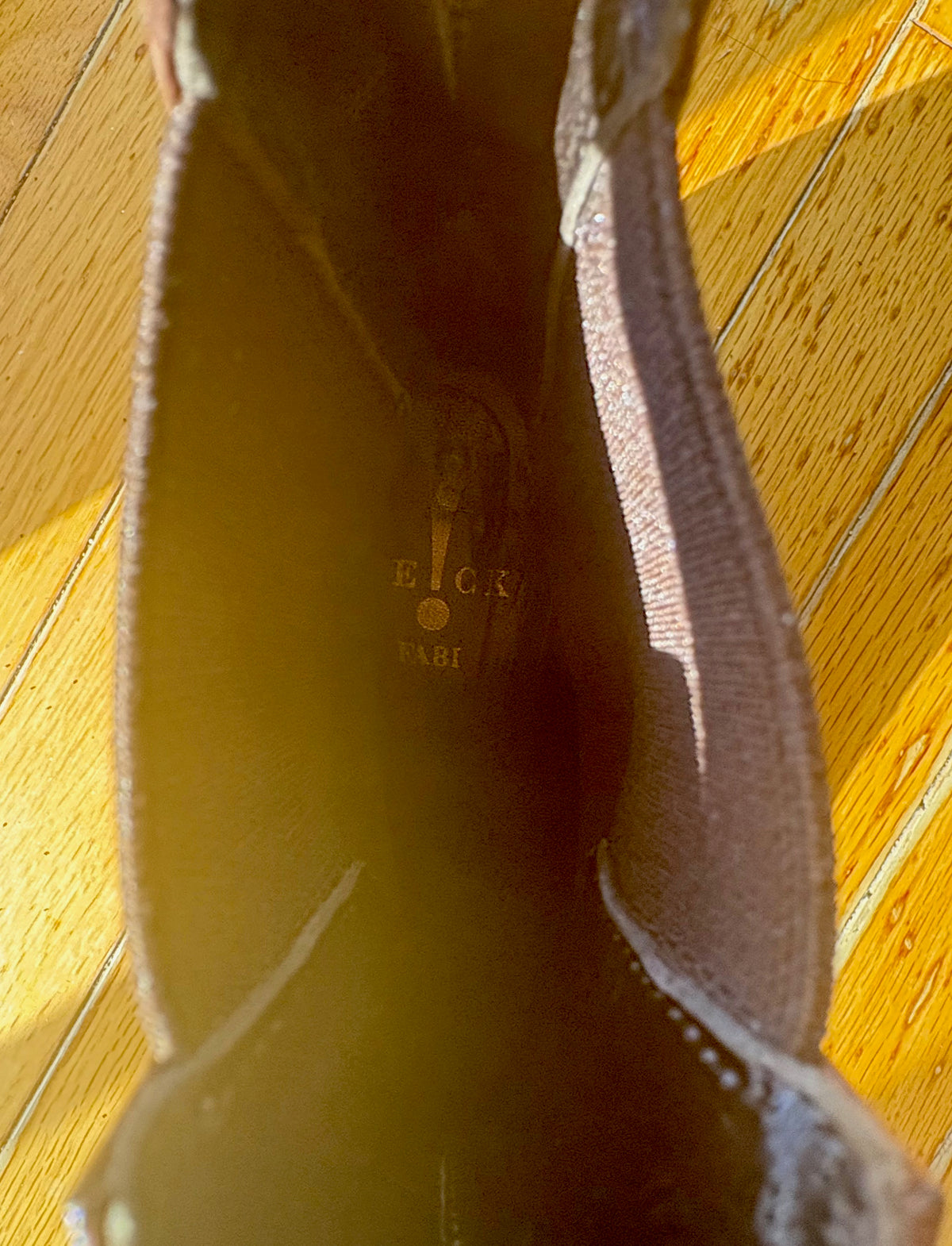 FABI Italian Western Style Ankle Boots Size 40