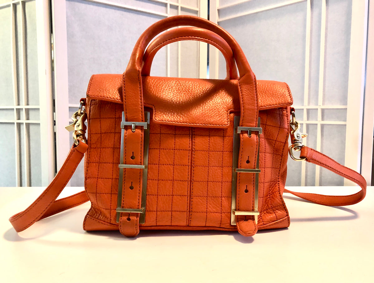 Botkier Orange Leather Purse