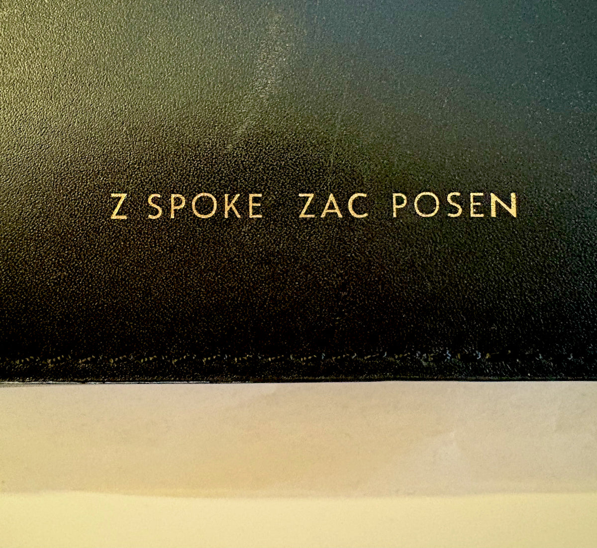 ZSpoke by Zac Posen Black Leather Handbag