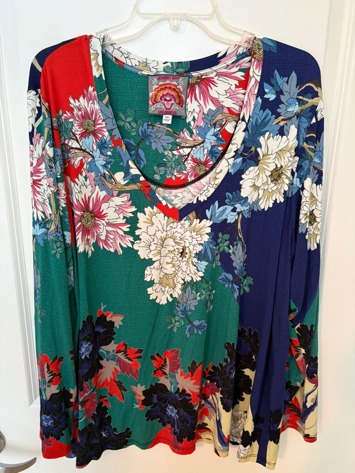 Johnny Was Floral Women's Shirt Size XXL