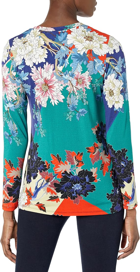 Johnny Was Floral Women's Shirt Size XXL