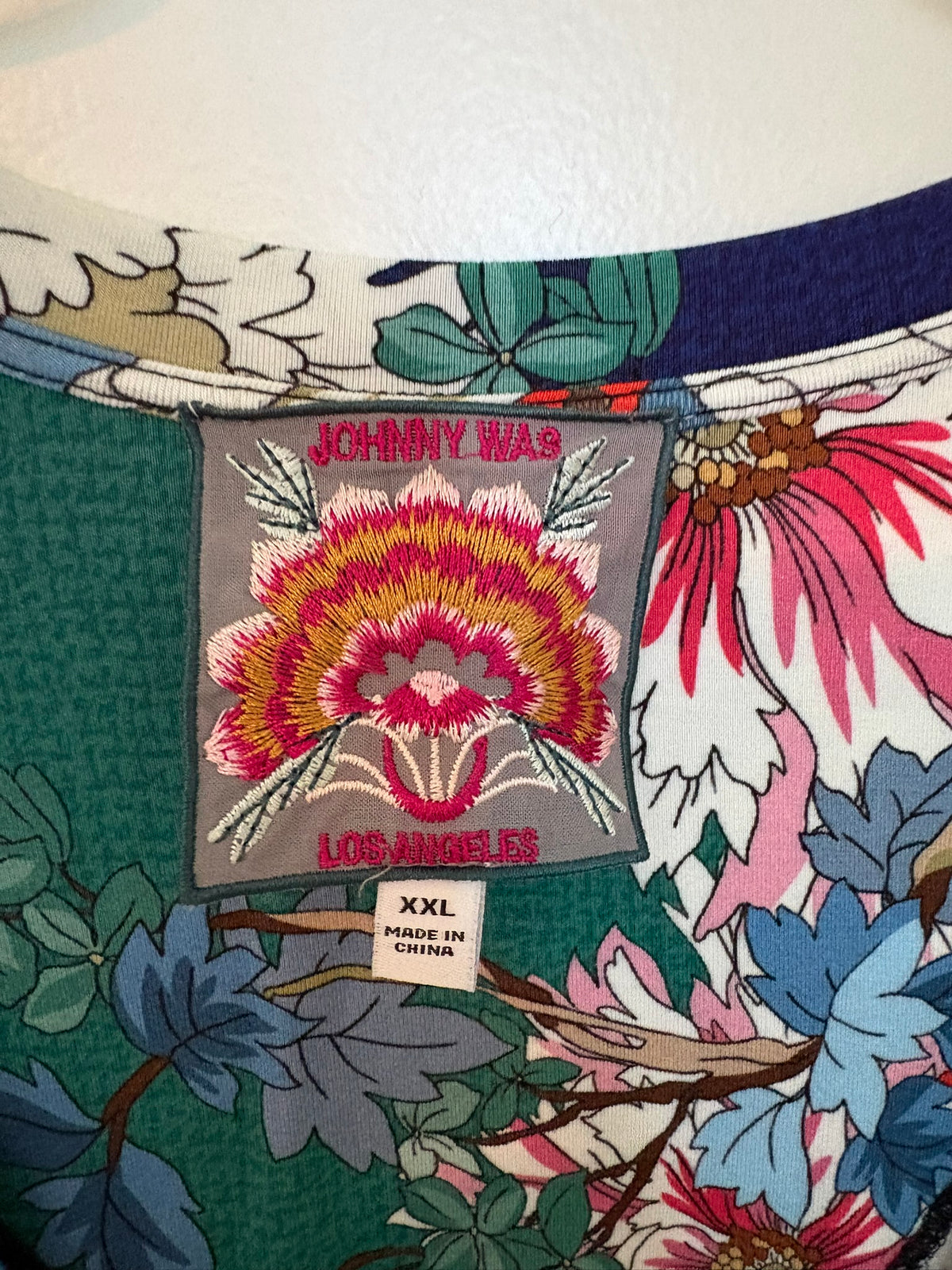Johnny Was Floral Women's Shirt Size XXL