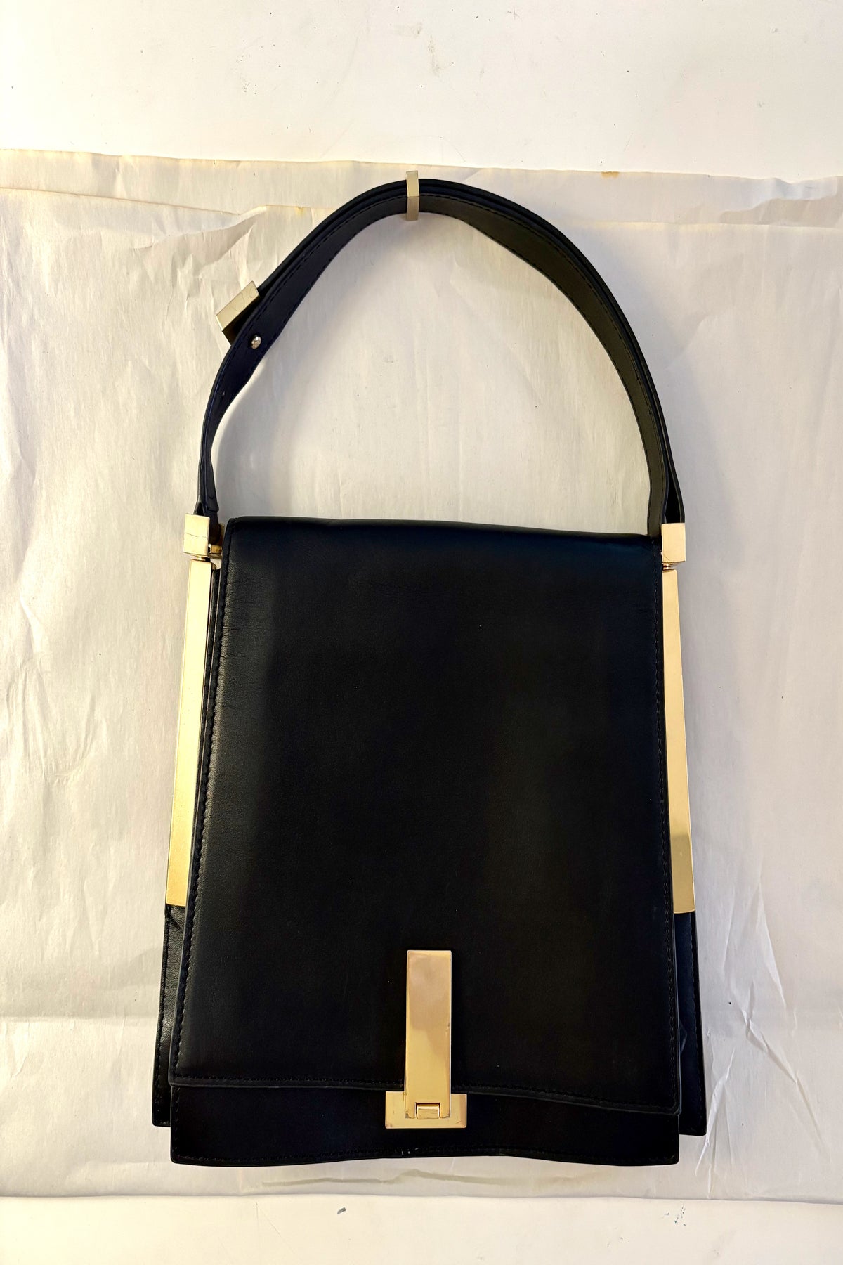 ZSpoke by Zac Posen Black Leather Handbag